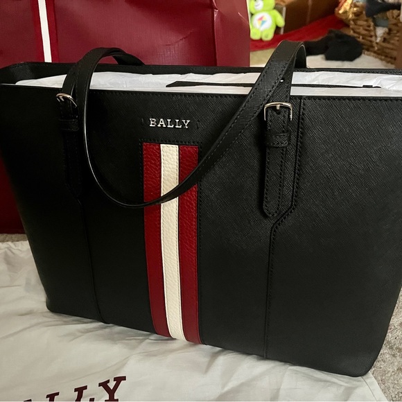 Bally Supra leather tote - Picture 2 of 5